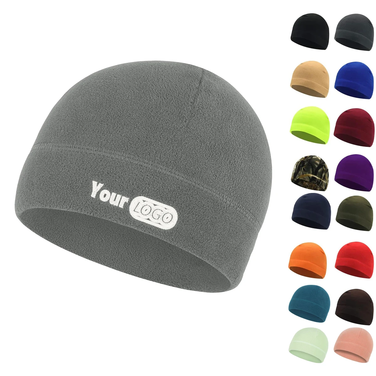 Windproof Skull Winter Beanie Hat 1