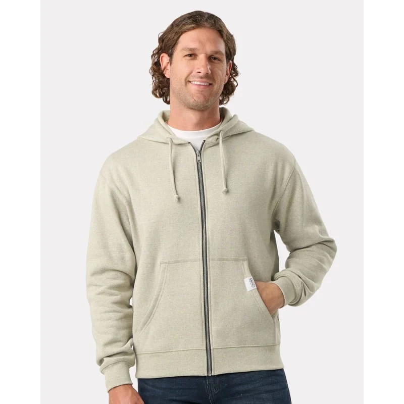 Recover Unisex Full-Zip Hooded Sweatshirt - RC1090, custom hoodie or sweatshirt with logo imprint 1