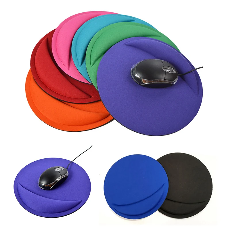 Round Mouse Pad With Wrist Rest 1