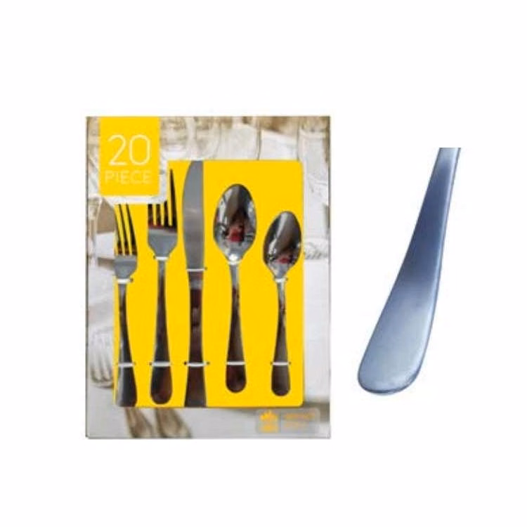 Heavy Weight Stainless Steel Cutlery Sets - 20 Pieces