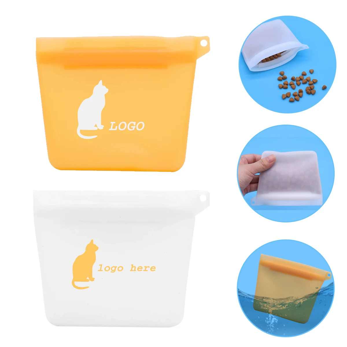 Pet Treat Training Pouch Silicone Dog Food Bag 1