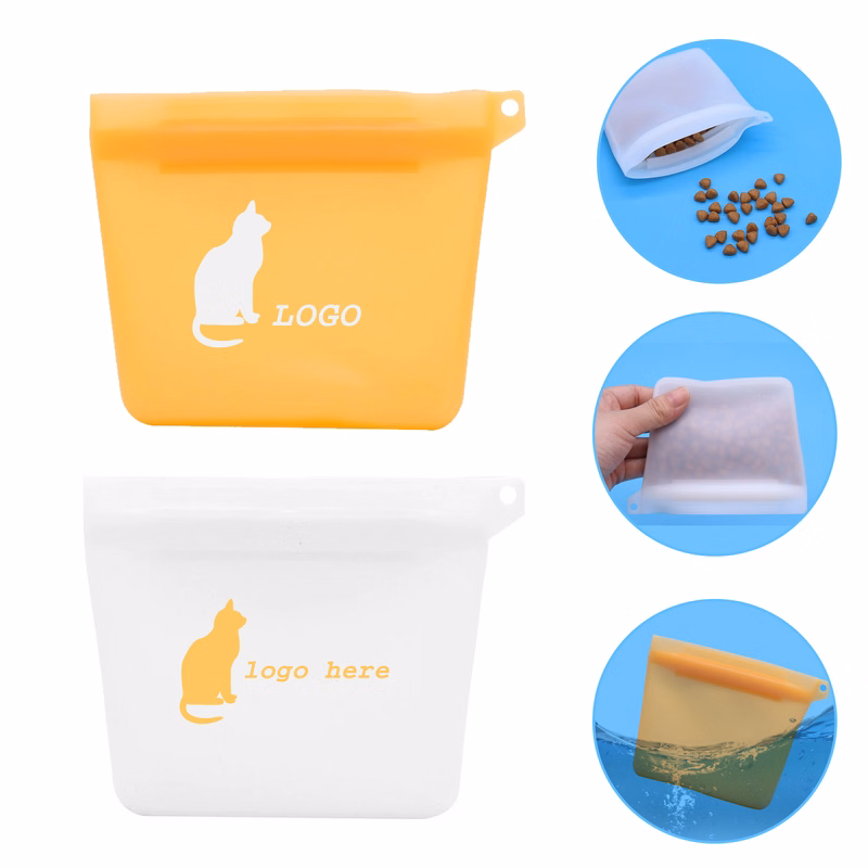 Pet Treat Training Pouch Silicone Dog Food Bag