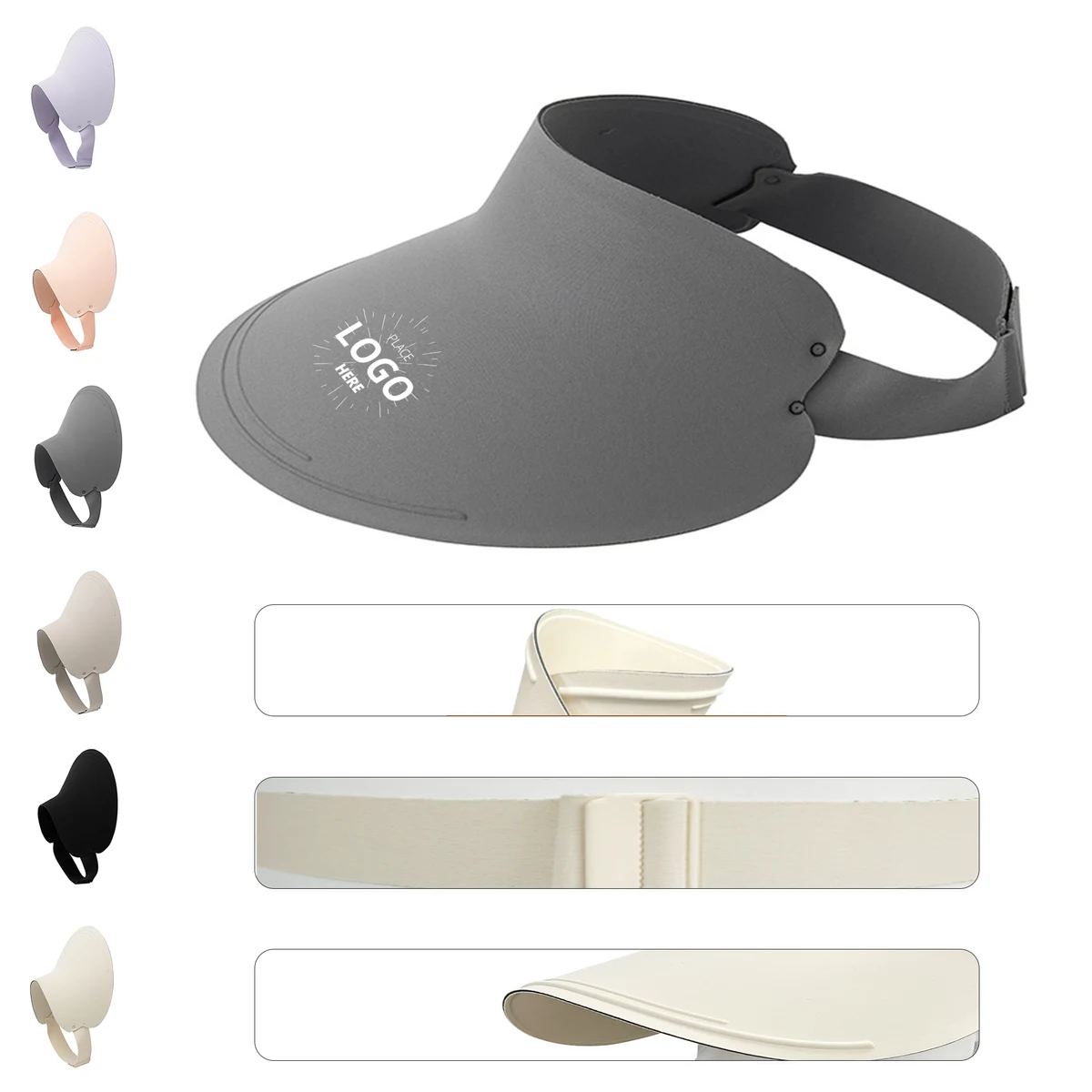Adjustable Hollow Top Sun Visor 1
