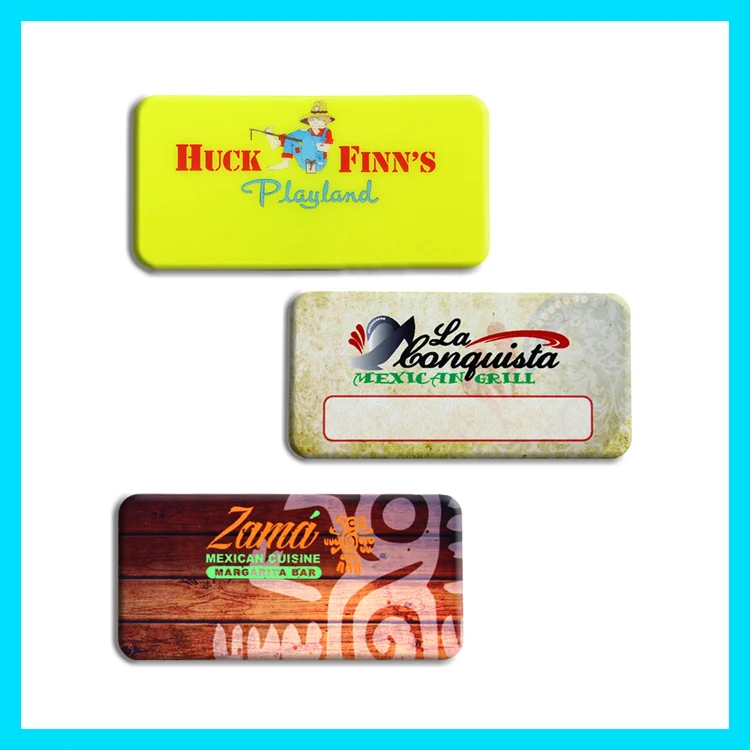 Cyclops Economy Full Color name badge. 1.5"x3" 1