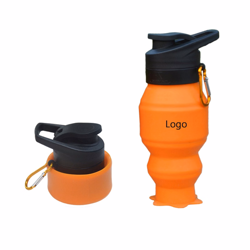 530ml Collapsible Silicone Water Bottle