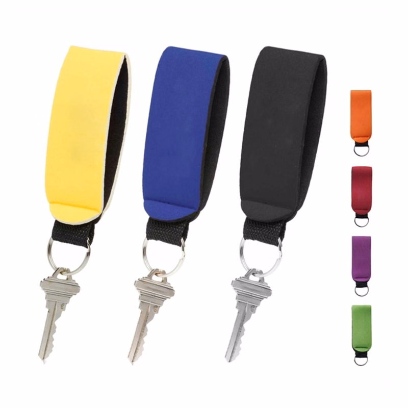 Neoprene Wrist Strap Keychain