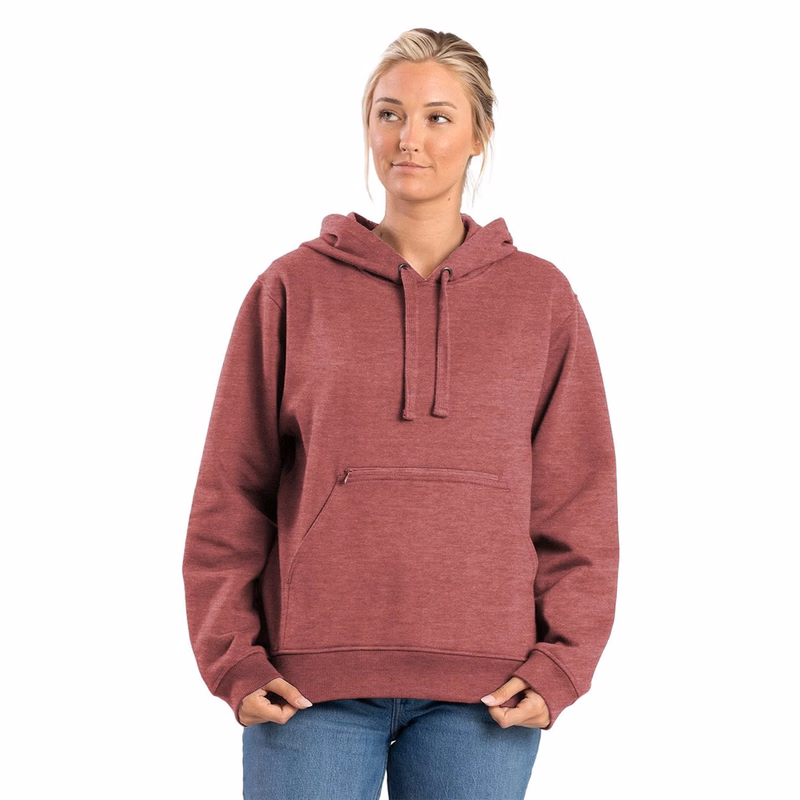 Women's Heritage Zippered Pocket Hooded Sweatshirt - WSP418