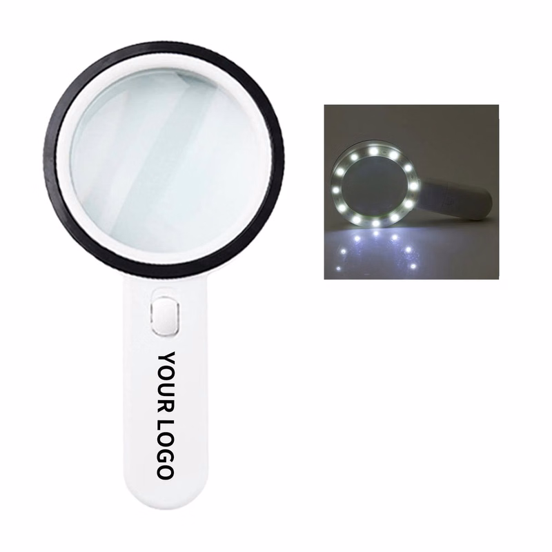 Battery Powered Reading Aid with Bright Lights