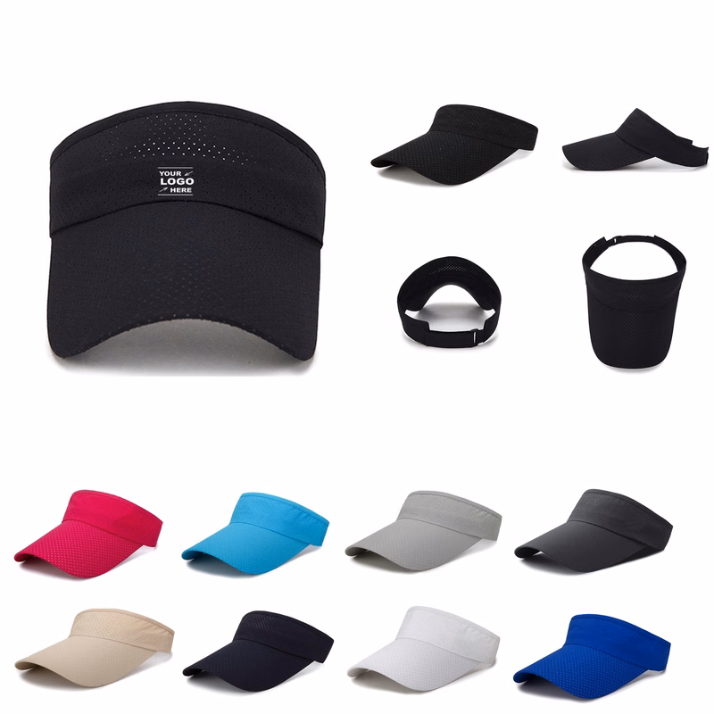 Unisex Quick Dry Topless Sports Large Brim Sun Cap