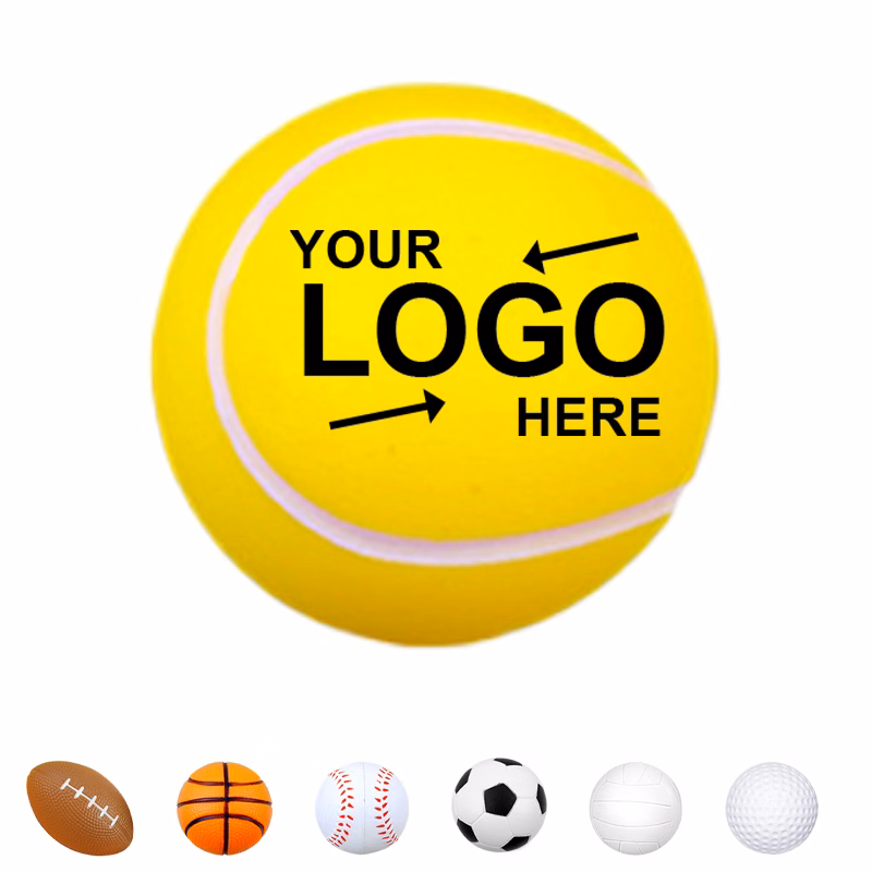 Variety Of Ball Themed PU Stress Relief Squishy Fidget Toy