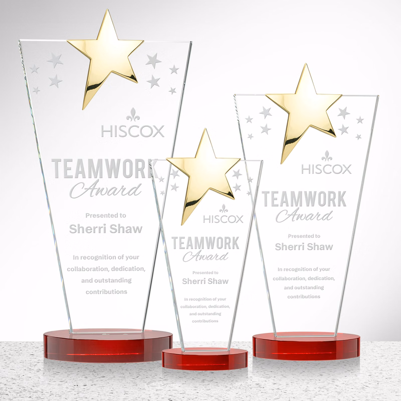 Mantella Gold Star Award - Red