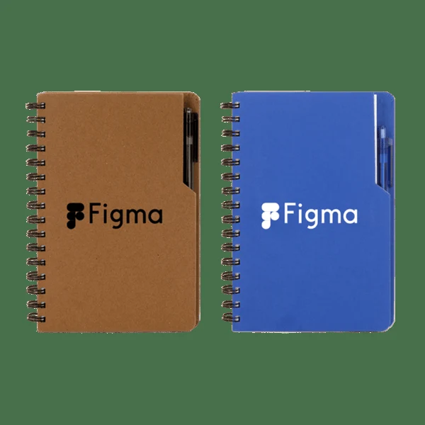 Kraft Notebook & RPET Pen Set 1