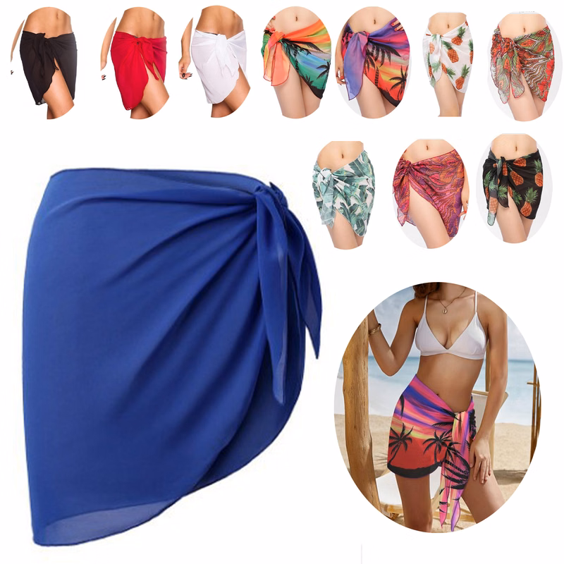 Women's Soft Wrap Beach Swimwear