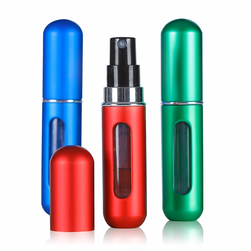 MOQ100 Mini Refillable Perfume Spray Bottle 5ML