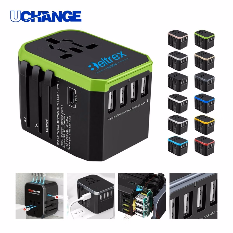 5.6A Multi-Port Charger with Type-C and USB Ports
