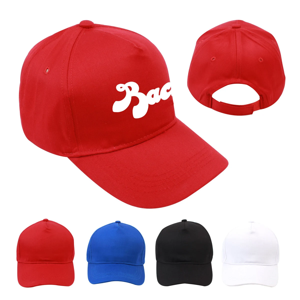 5-Panel UnStructured Baseball Cap 1