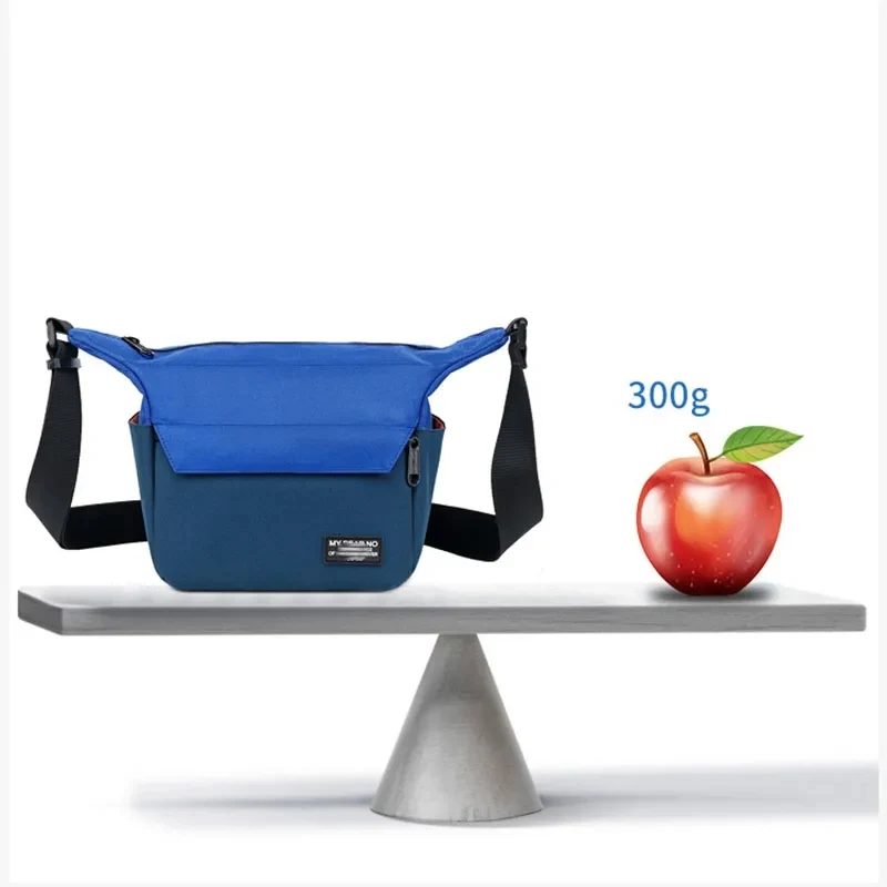 Color contrast waterproof shoulder casual bag 1