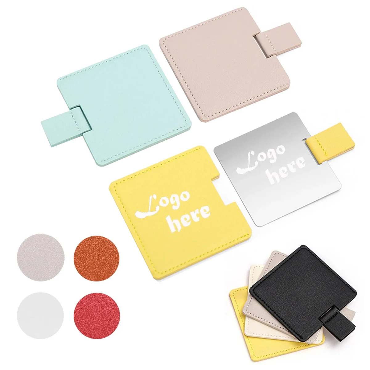 Small Compact Travel Makeup Mirror 1