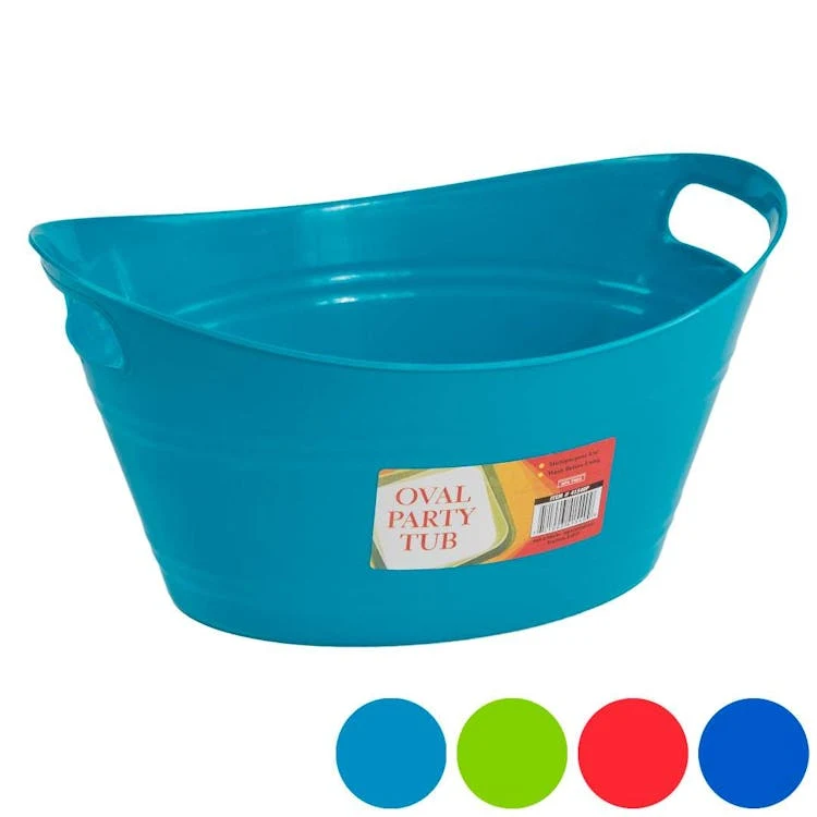 Oval Tub Baskets - Assorted Colors 1