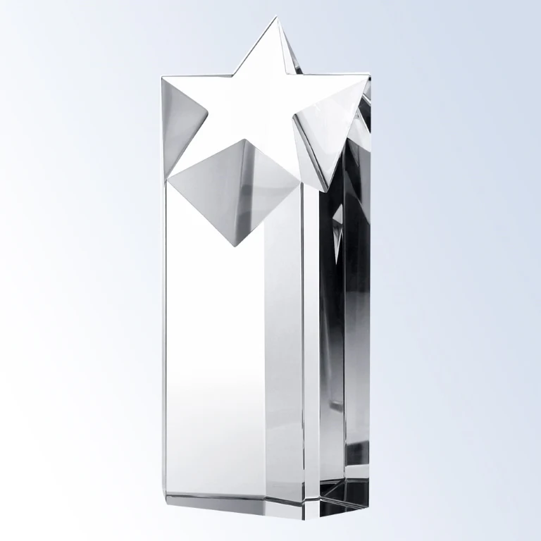 Sparkling Tower Optic Crystal Award - Medium 1