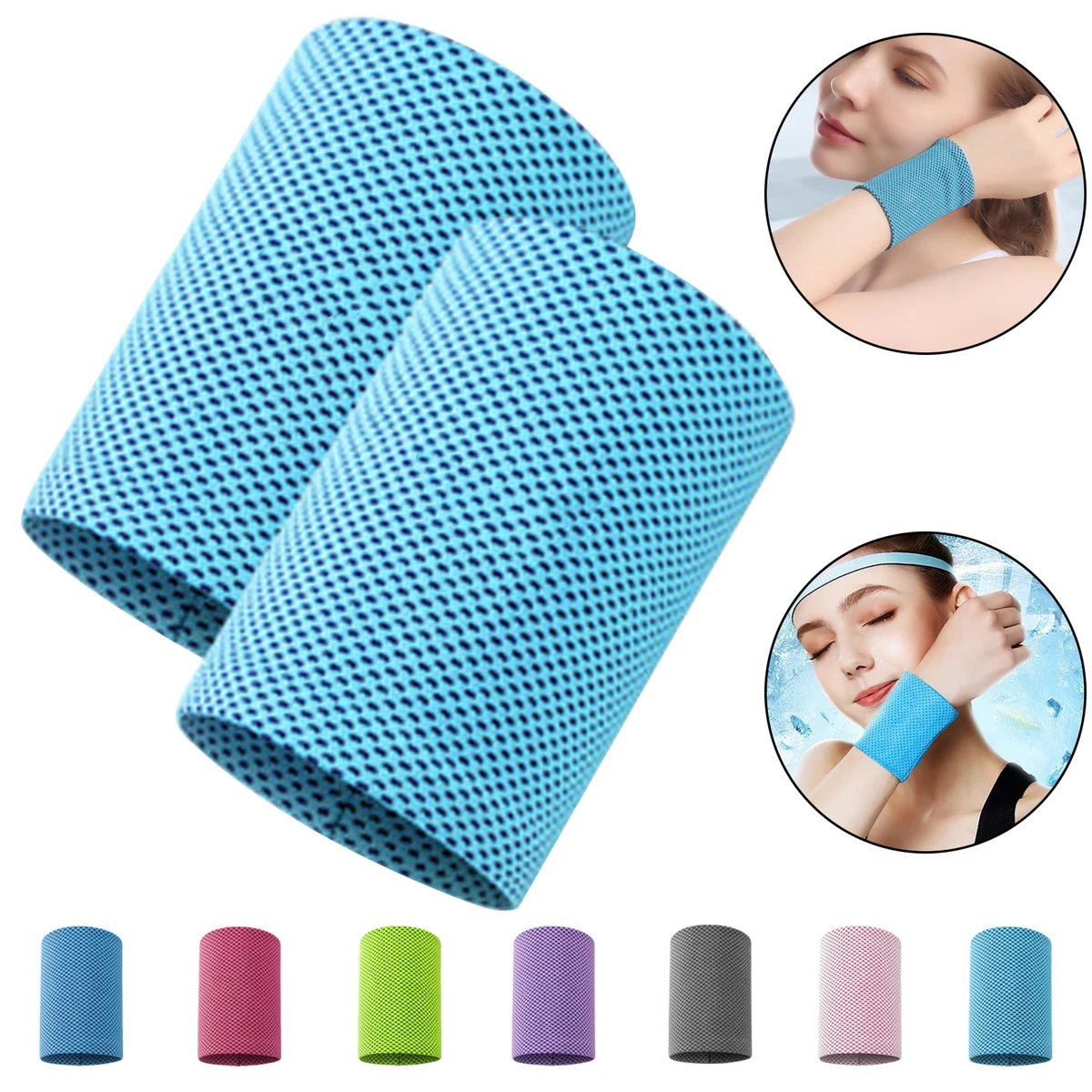 Elastic Cooling Wristband 1