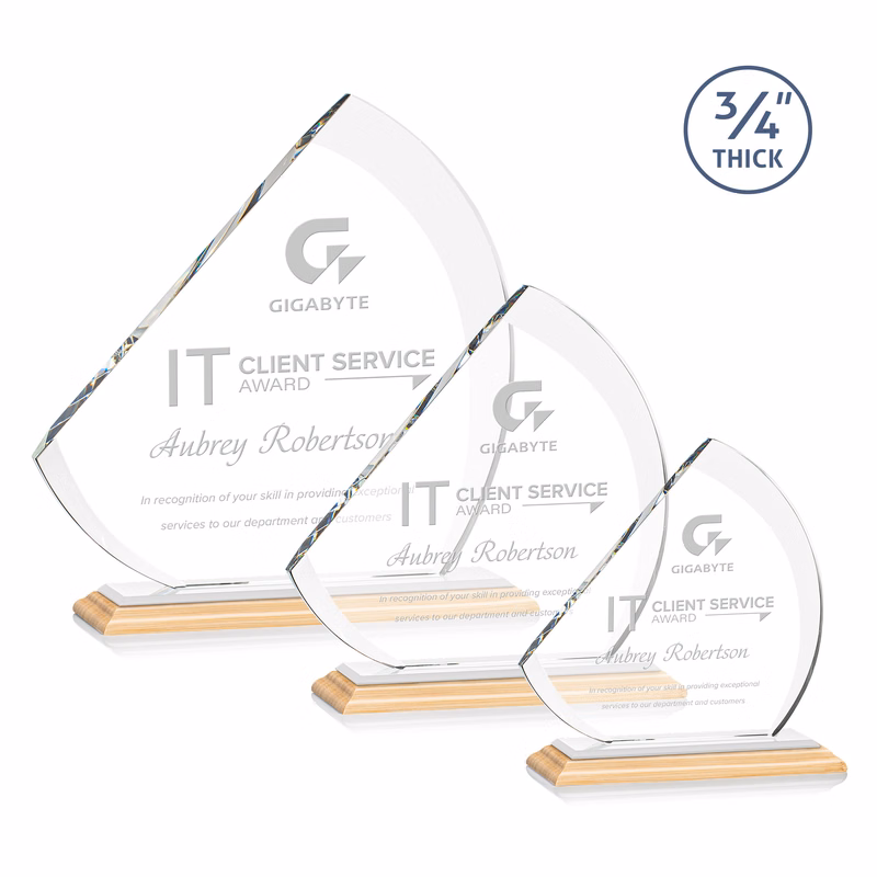 Nantucket Award - Bamboo/White