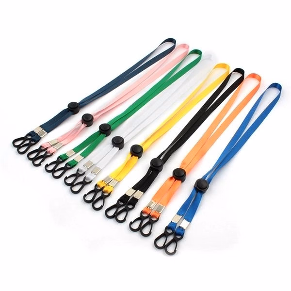Adjustable Length Face Lanyard