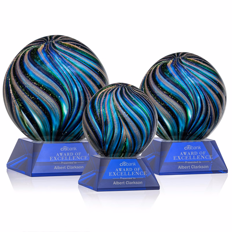 Malton Award on Sheffield Base - Blue