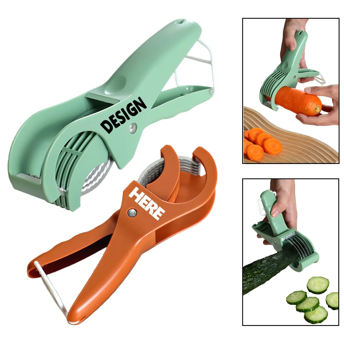 Efficient Stainless Steel Vegetable Fruit Slicer 1