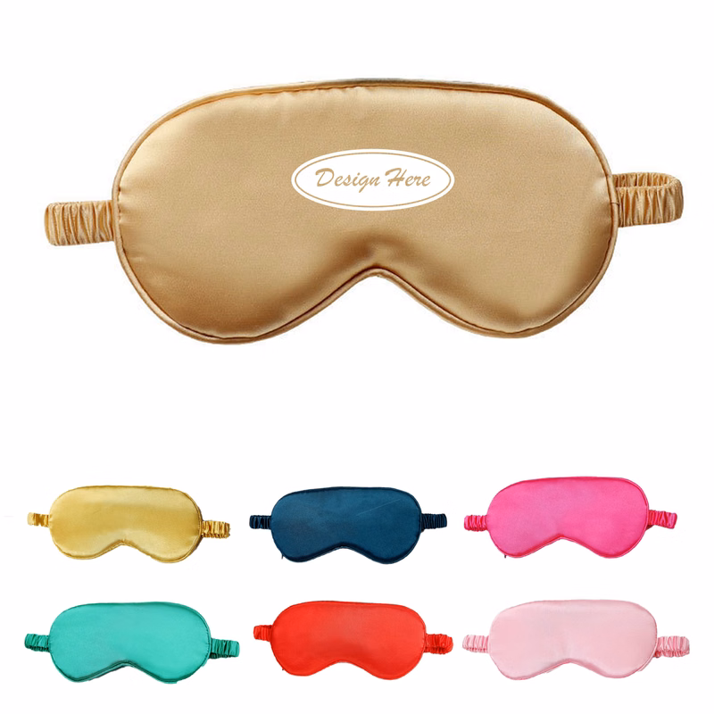 Luxurious Imitation Silk Sleep Eye Mask for Comfort & Relaxation