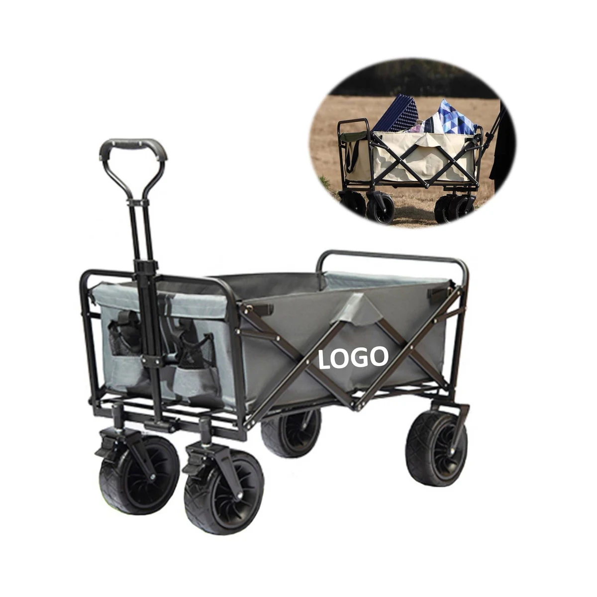 Camping Cart Portable Folding Trolley 1