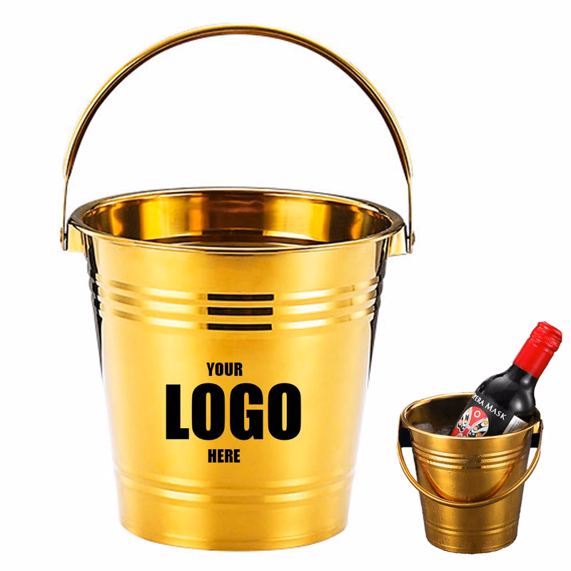 2L Gold Ice Bucket