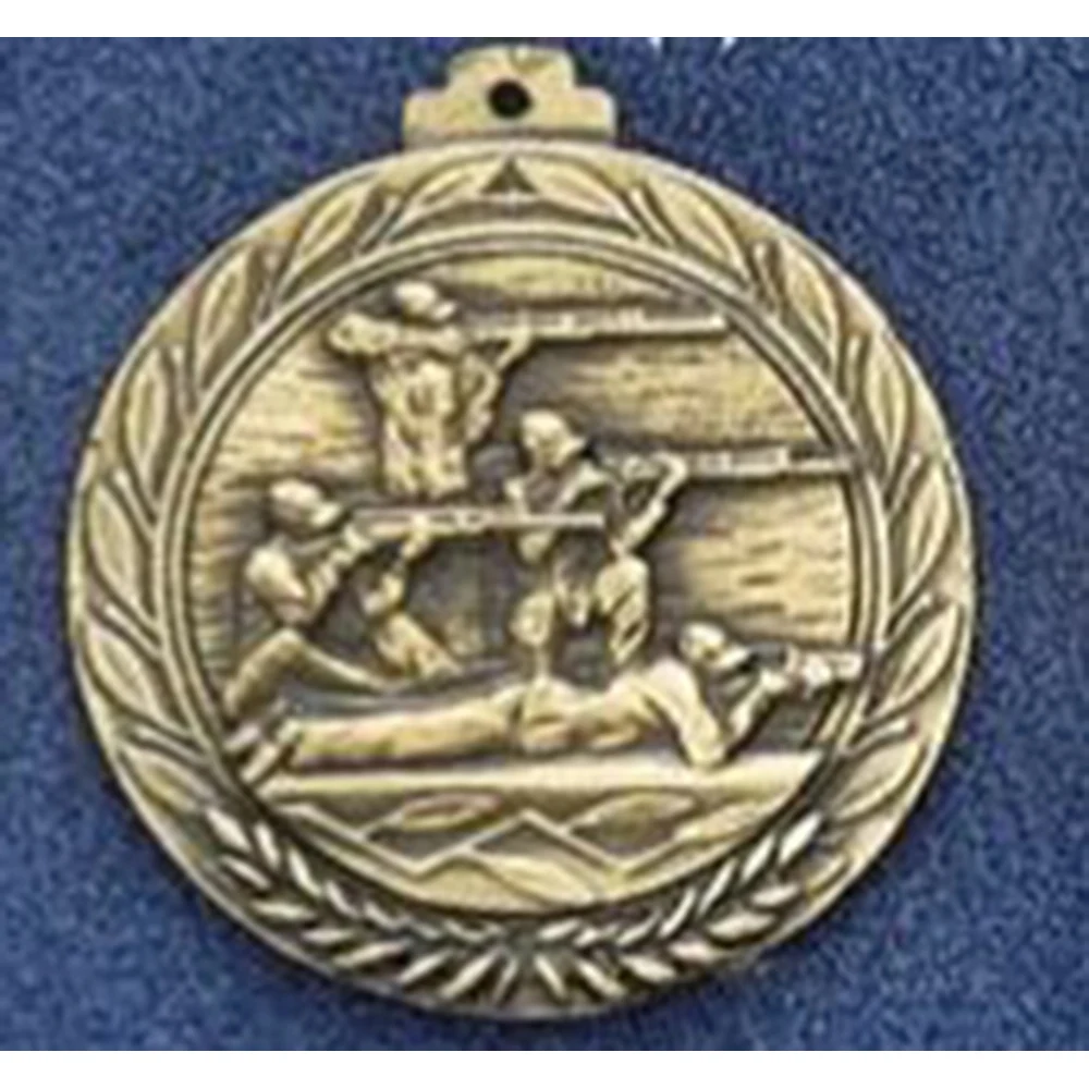2.5" Stock Cast Medallion (Shooting Team) 1
