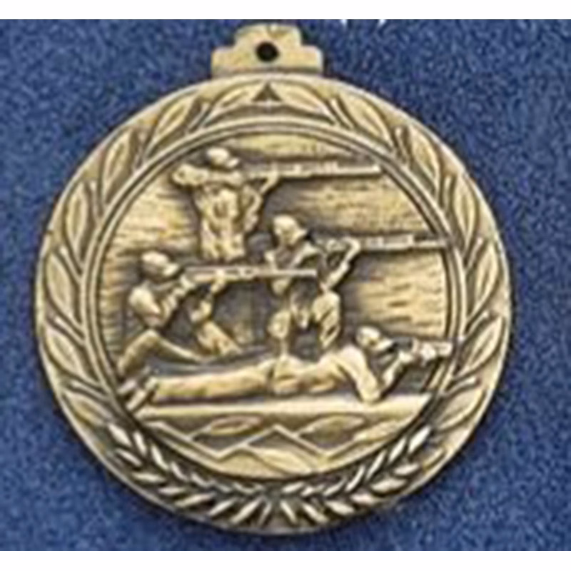 2.5" Stock Cast Medallion (Shooting Team)
