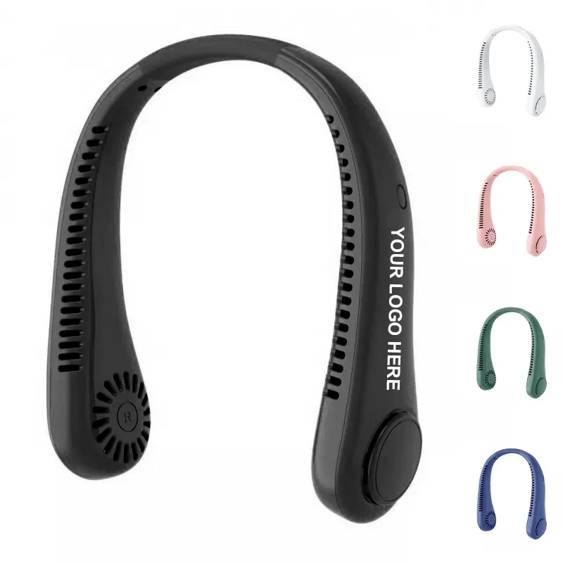 Portable Wearable Neck Fan With 3-Speed 1