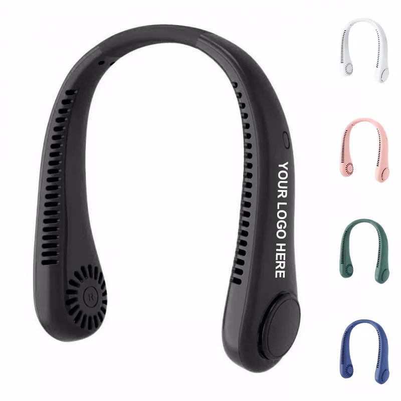 Portable Wearable Neck Fan With 3-Speed