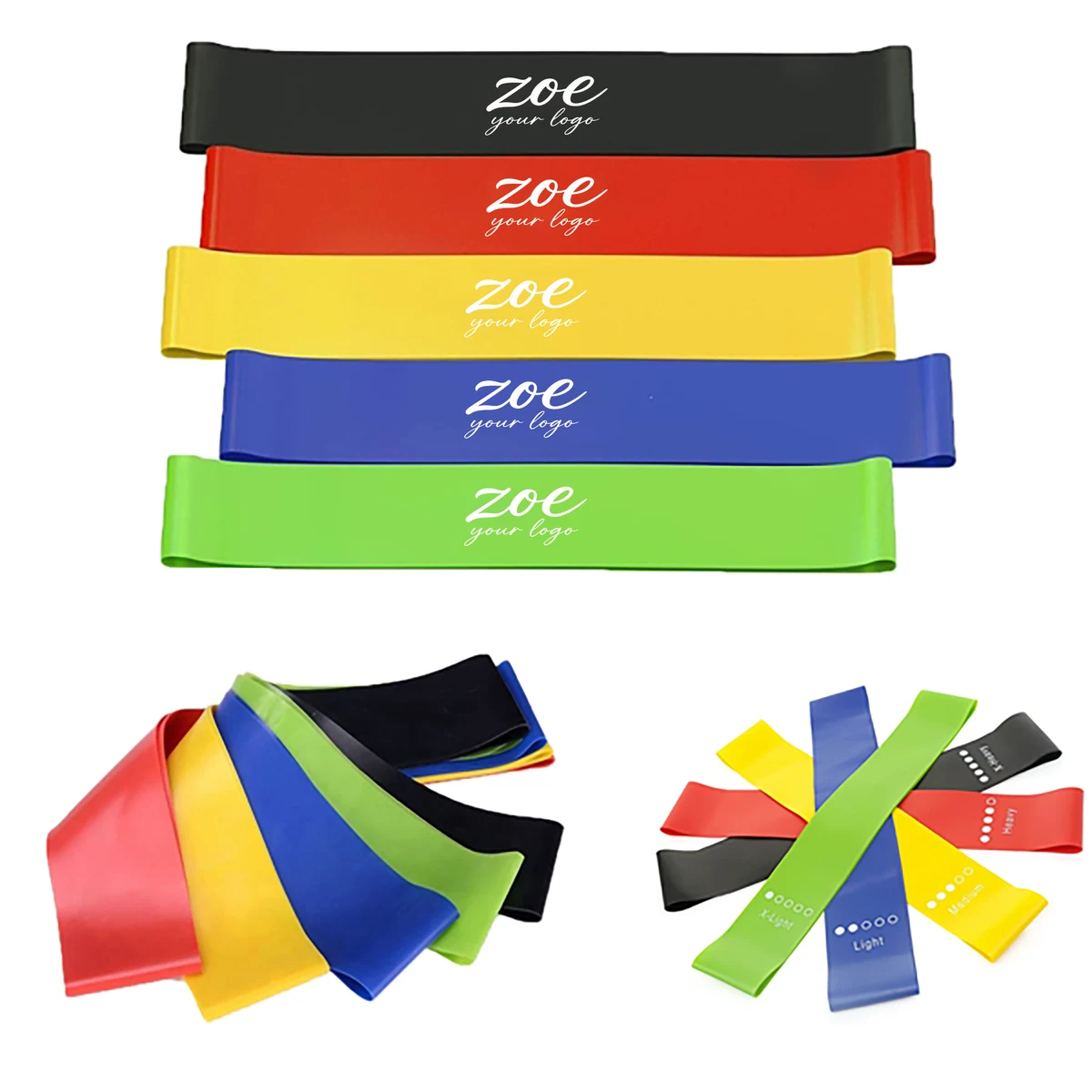 Fitness Yoga Band For Exercise MOQ50 1