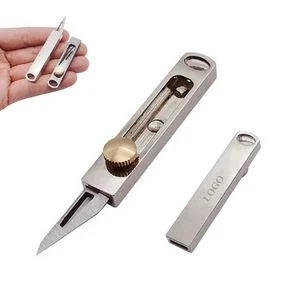 Compact Stainless Steel Mini Box Cutter Knife 1