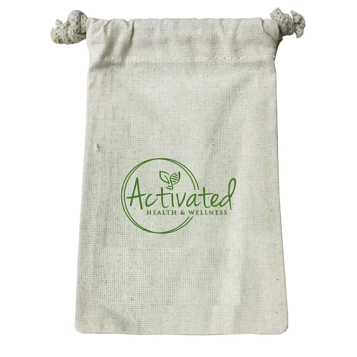 Cotton Drawstring Pouch (4" x 6") 1