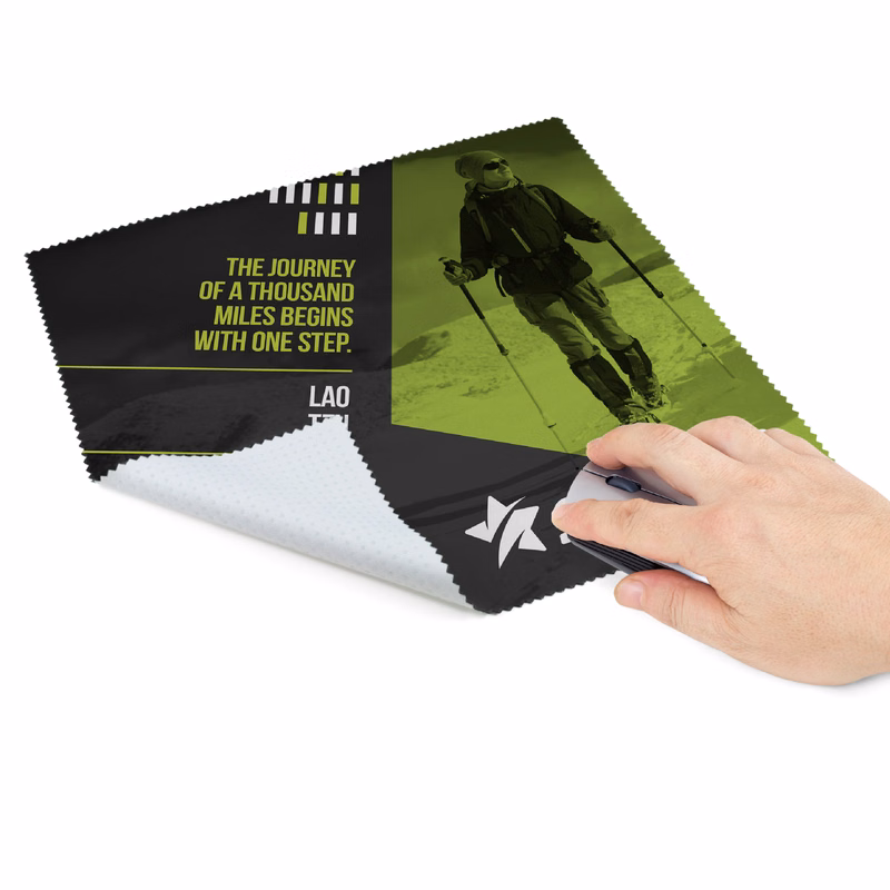 Full Color Opper Fiber Mouse Pad (8"x 9")