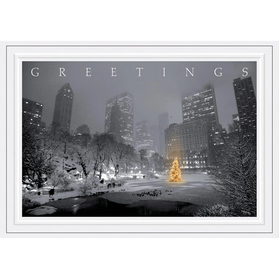 City Park Glow Christmas Cards 1