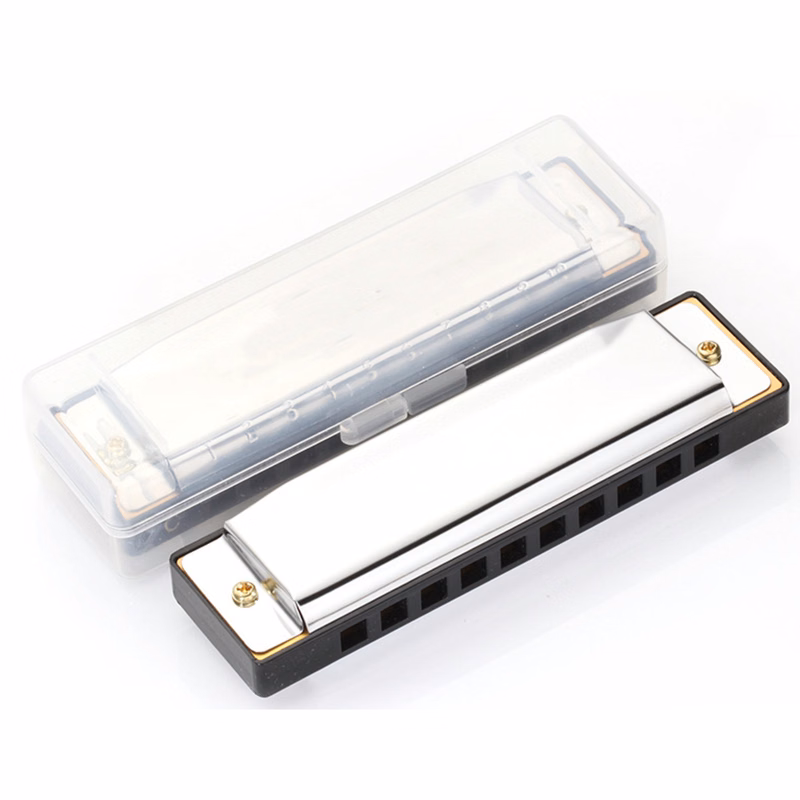 10 Holes Blues Harmonica