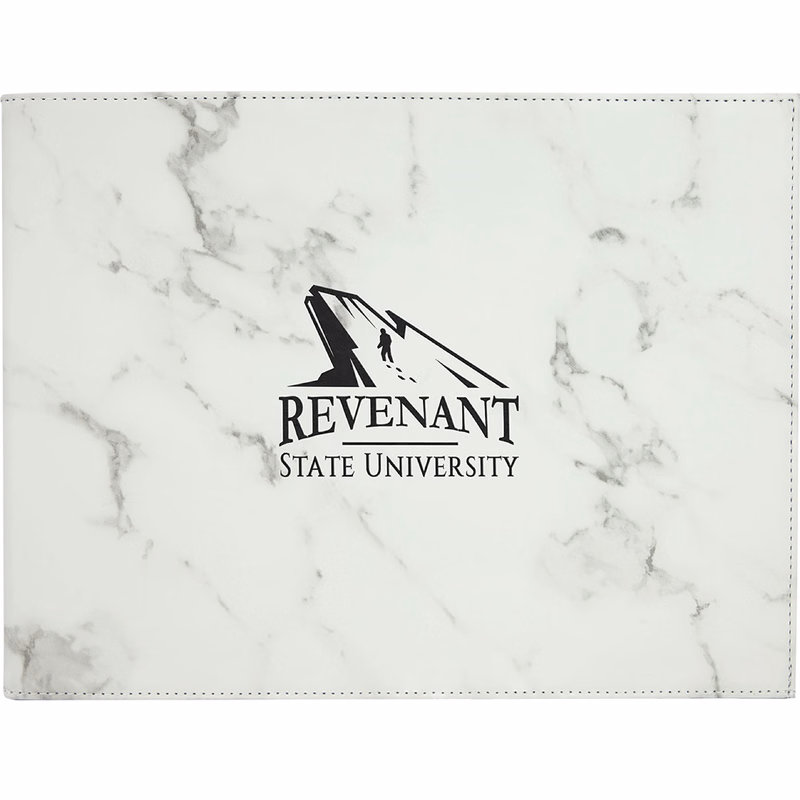Marble Leatherette Certificate Holder