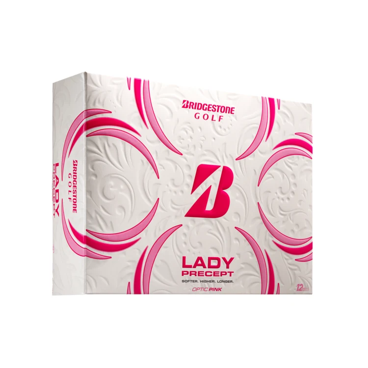 Bridgestone Lady Precept Golf Balls - Pink 1