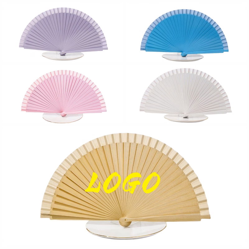 DIY Bamboo Decoration Folding Fans