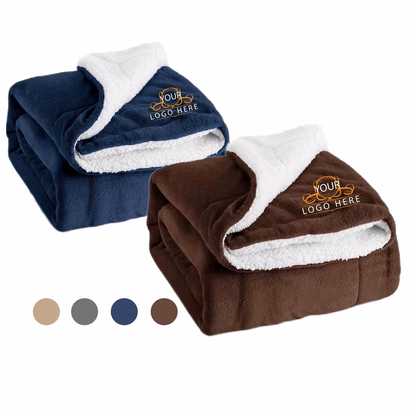 Embroidered Soft Blankets