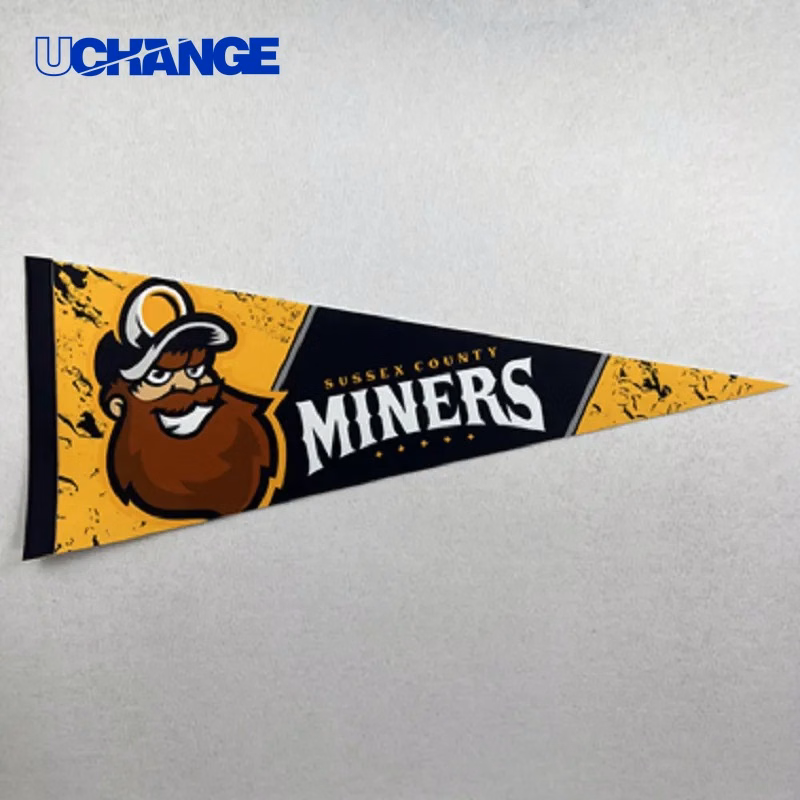 8" x 18" Full Color Felt Pennant for Events
