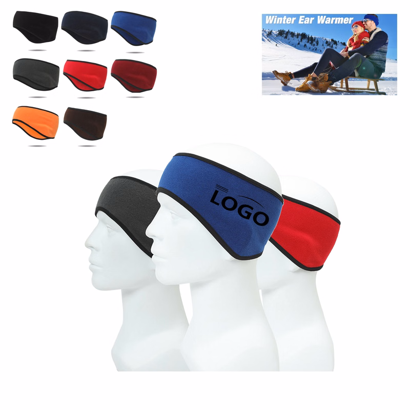 Customizable Winter Velvet Ear Warmers Muffs Headband