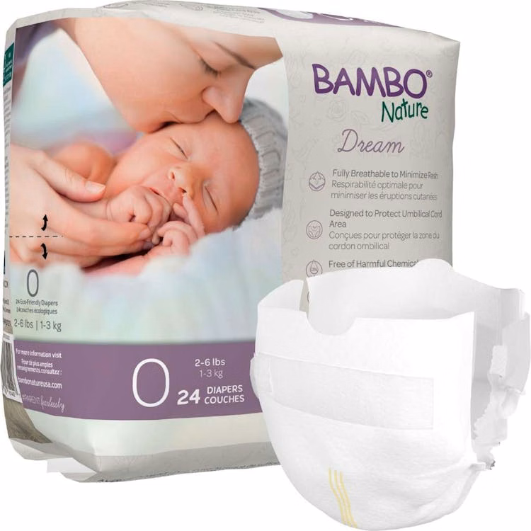 Baby Diapers - Size 0