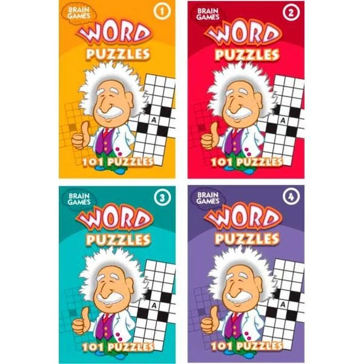 Wordsearch Books - 150 Puzzles Four Titles 1